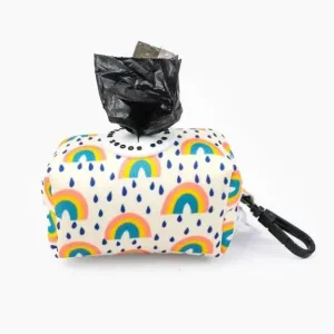 Rainbow Bright Poop Bag Pouch
