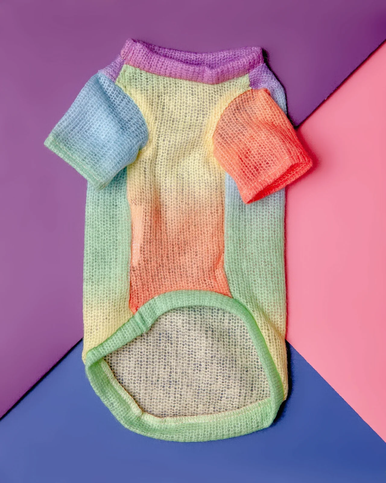 Rainbow Ombre Tiny Dog Sweater <>