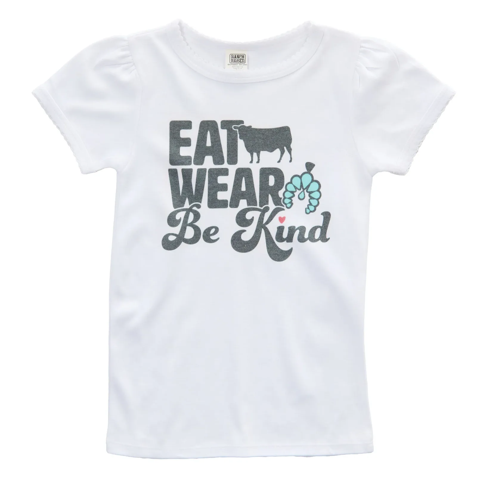 Ranch Raised Girls Be Kind Tee - Image 2