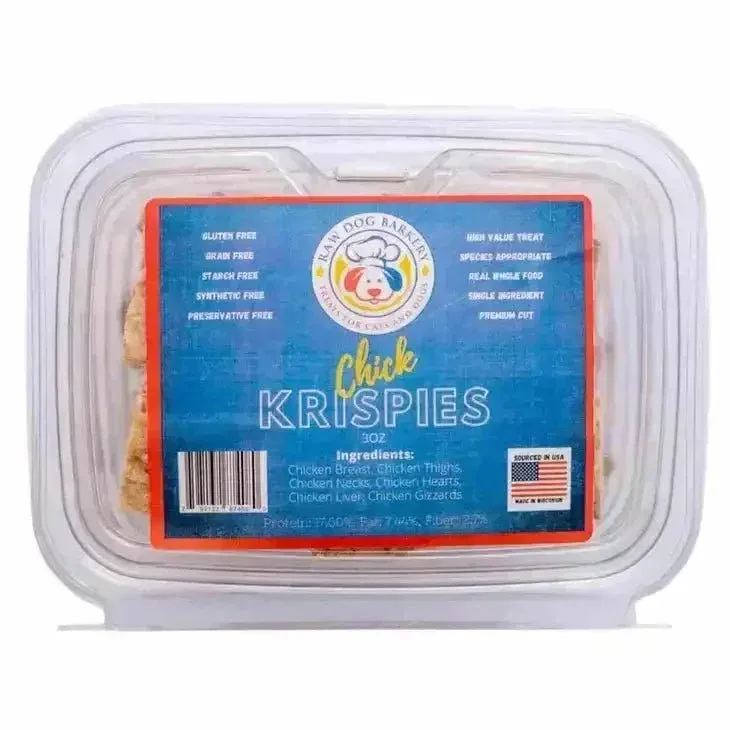 Raw Dog Barkery Chick Krispies Dog Treats