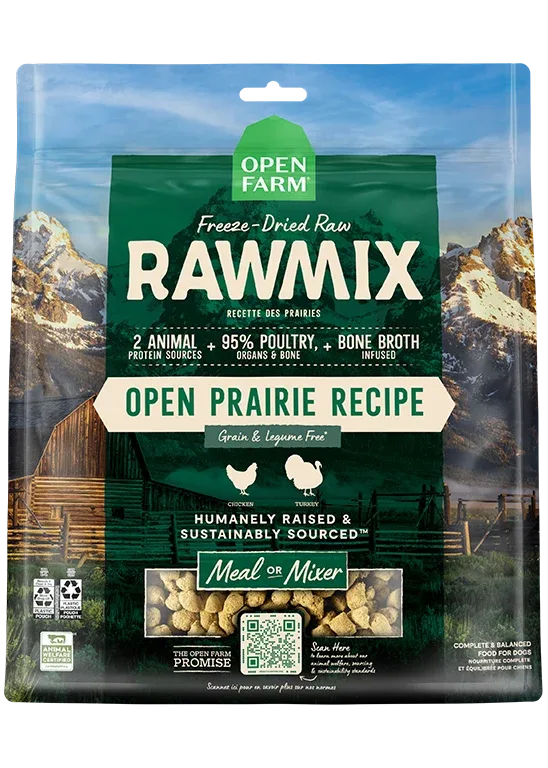 RawMix Open Prairie Freeze Dried Raw Morsels for Dogs