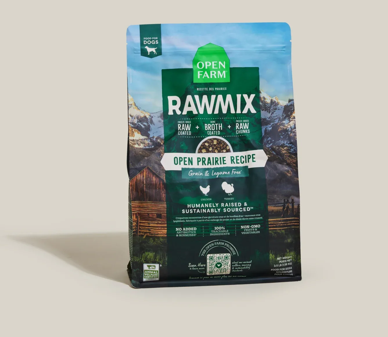 RawMix Open Prairie Grain-Free Dog Kibble - Image 2