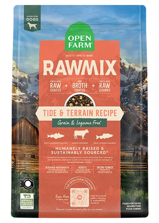 RawMix Tide & Terrain Grain-Free Dog Kibble