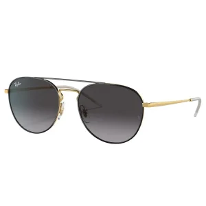 Ray-Ban Black & Gold Metal Arista Woman Sunglasses