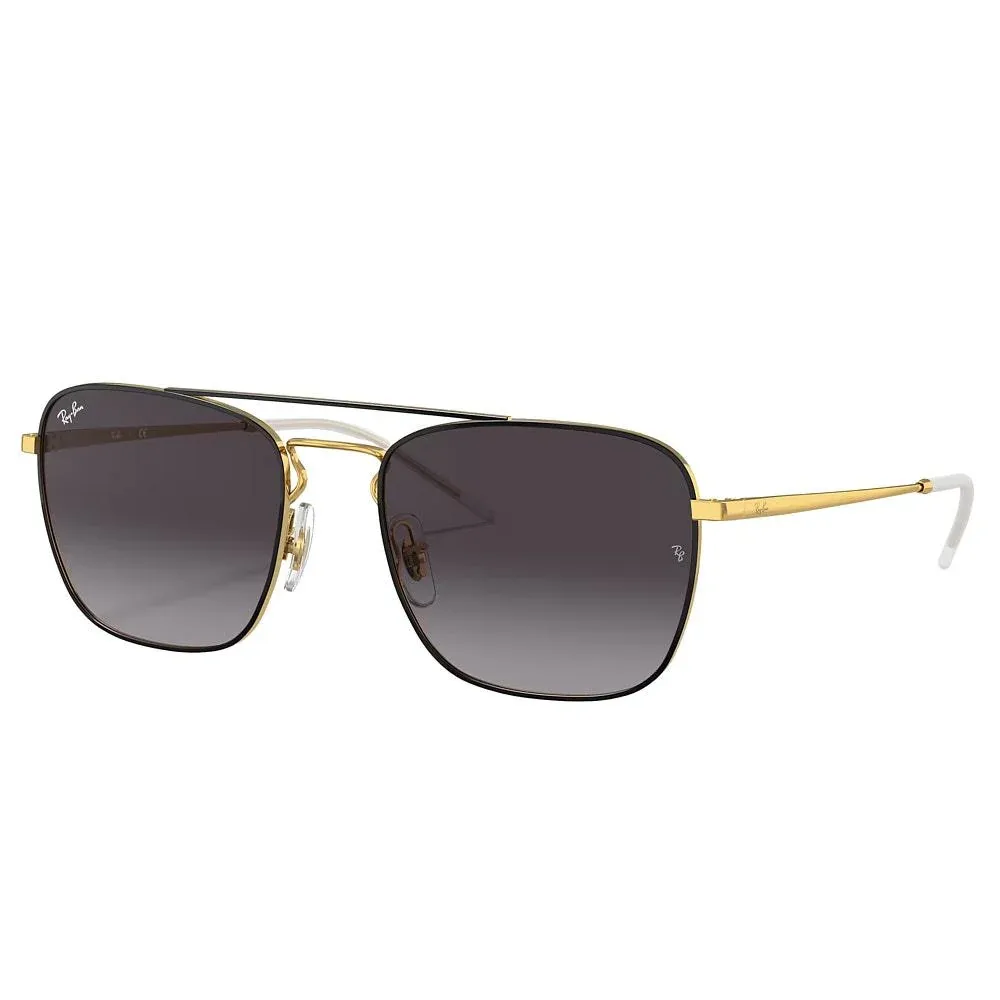 Ray-Ban Black & Gold Metal Man Sunglasses