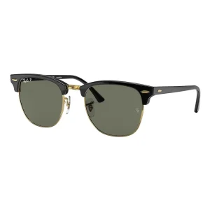 Ray-Ban Black & Green Clubmaster Classic Sunglasses