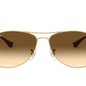 Ray-Ban Gradient Brown Arista Cockpit Sunglasses
