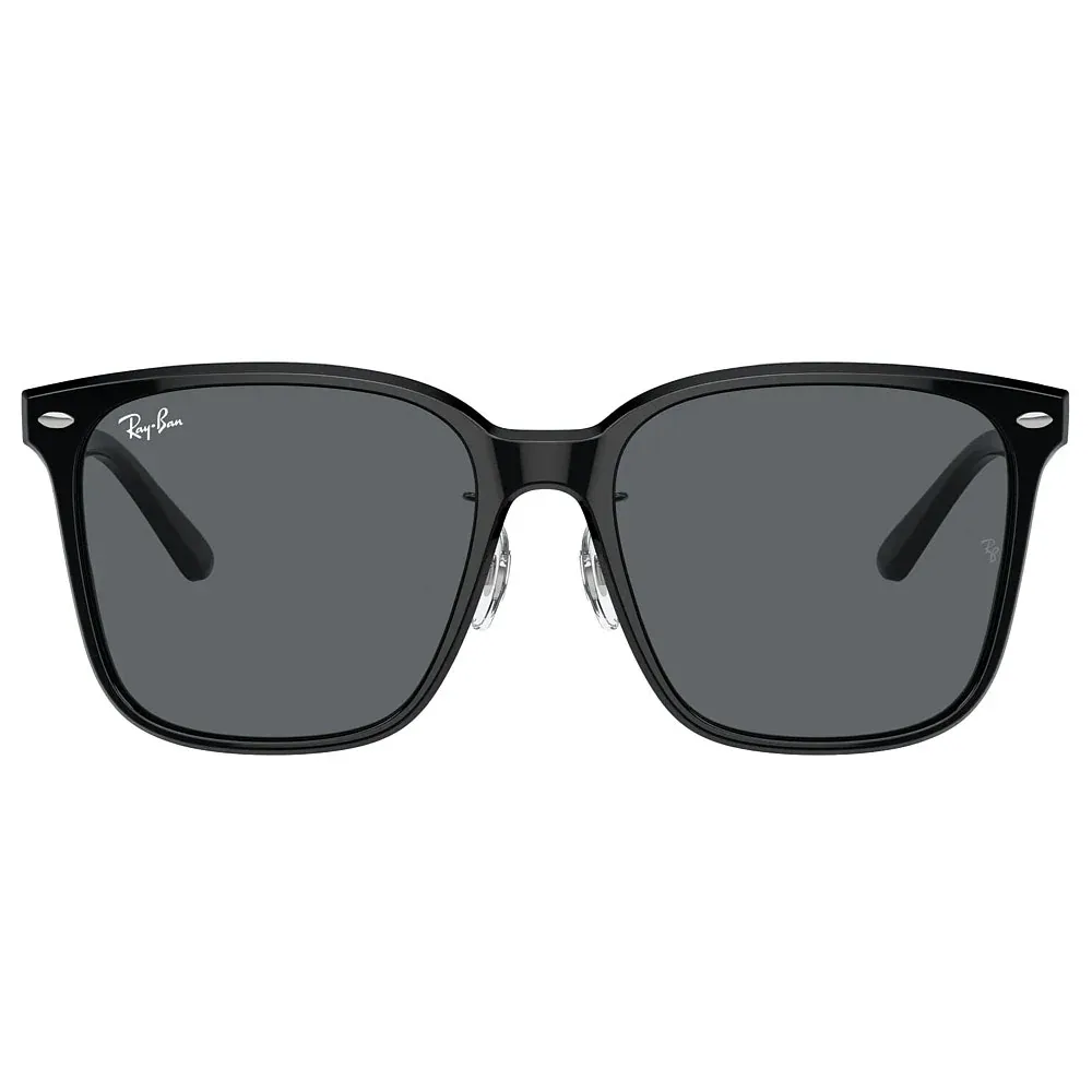 Ray-Ban Polished Black & Dark Grey Sunglasses - Image 2