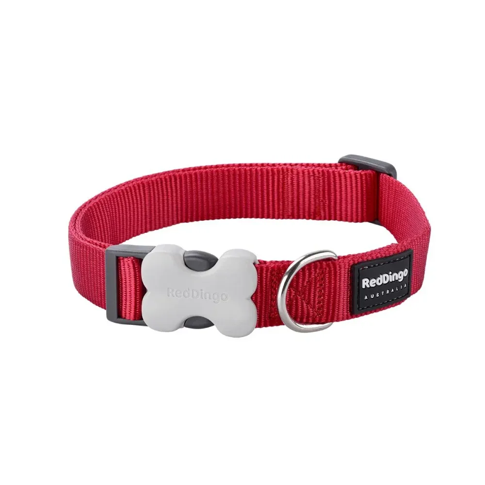 Red Dingo Classic Collar for Dogs (Red)