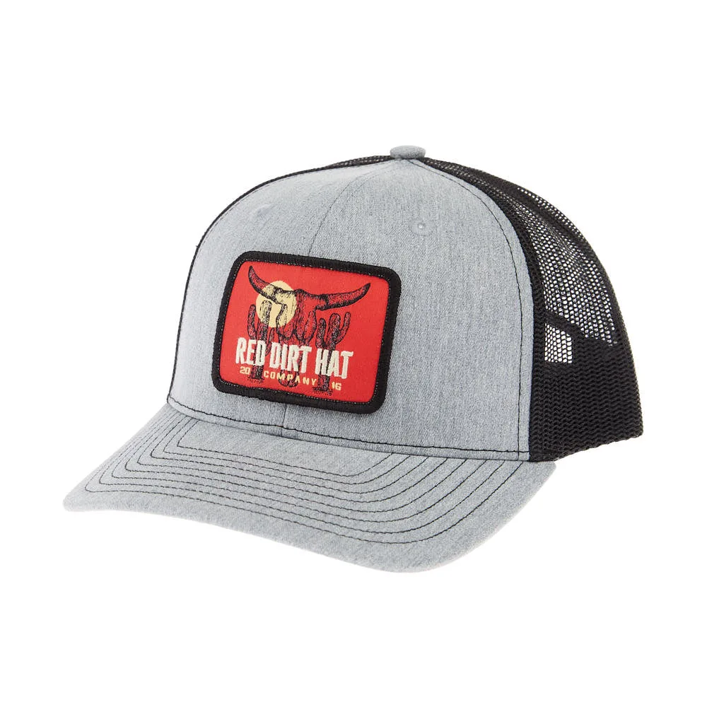 Red Dirt Hat Company Boone Grey Black Cap - Image 2