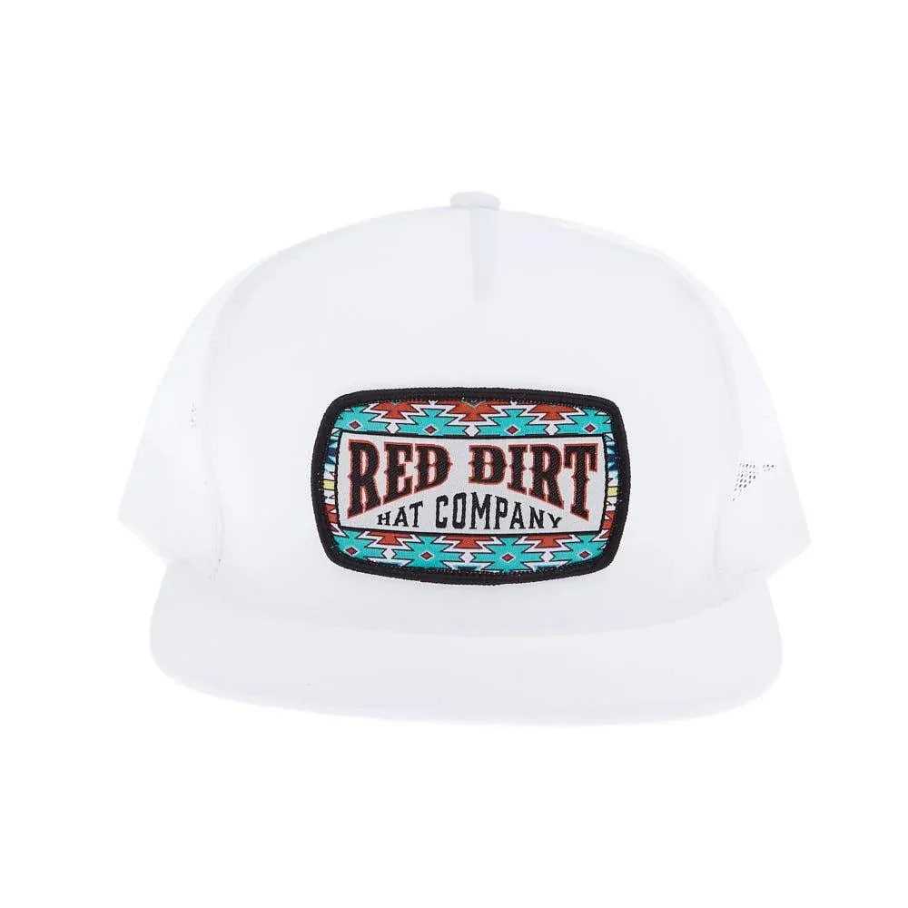 Red Dirt Hat Company Boss Hog White Cap