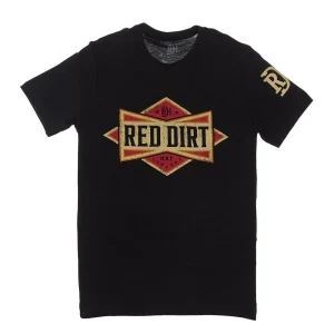Red Dirt Hat Company Cowboy Bow Tie Black Tee