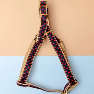 Red Heart Step-In Dog Harness (Made in the USA) <>