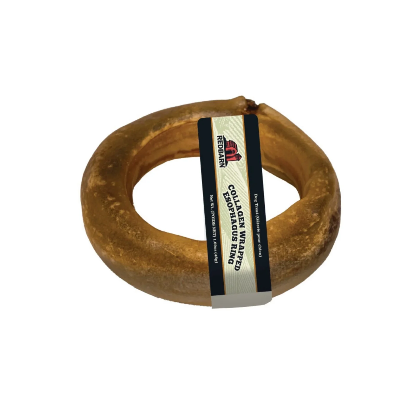 Redbarn Collagen Wrapped Esophagus Ring Dog Treat 18ct