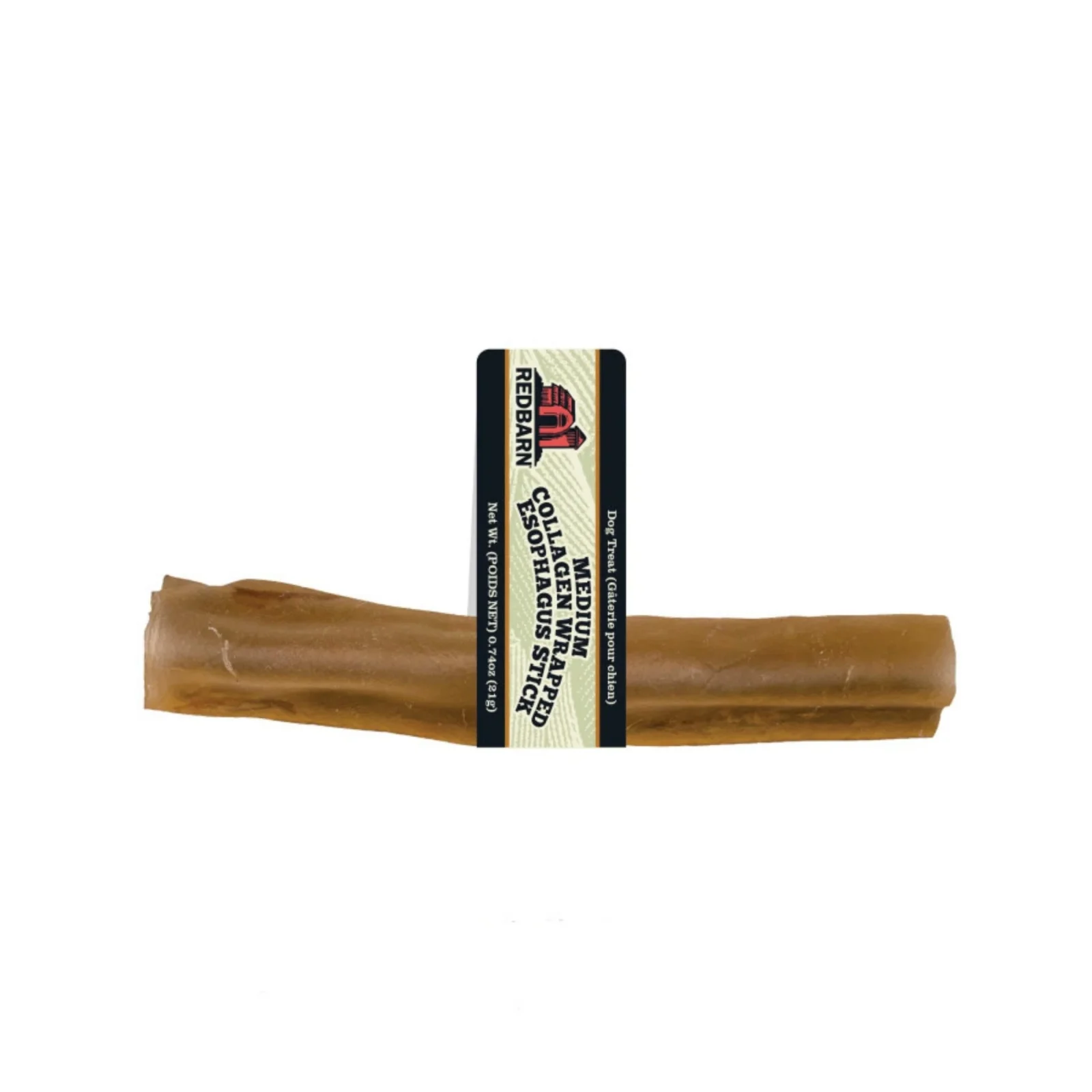 Redbarn Collagen Wrapped Esophagus Stick Dog Treat Medium 20ct