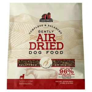 Redbarn Complete & Balanced Air Dried Dog Food Beef Recipe 5lb
