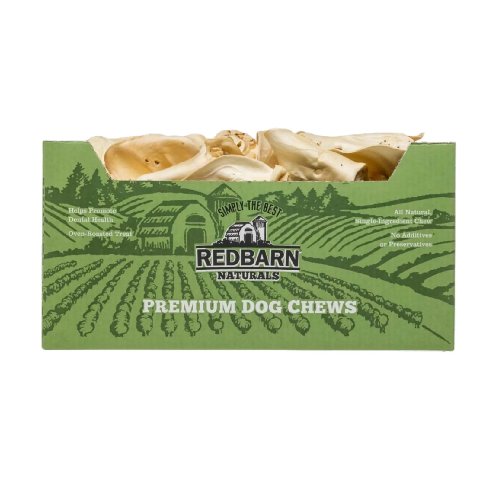 Redbarn Cow Ears Bulk Box 100ct