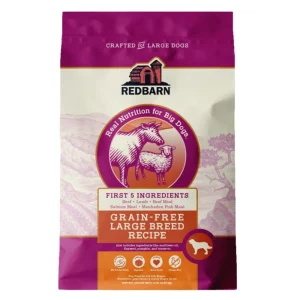 Redbarn Grain Free Large Breed Dry Dog Food Beef and Lamb 15lb