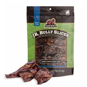Redbarn Jr. Bully Slices Dog Treats Original 4oz