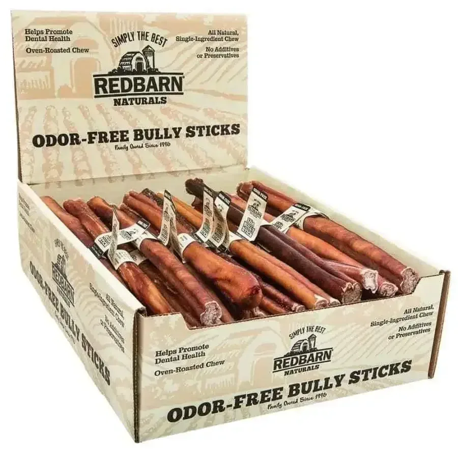 Redbarn Odor-Free Bully Stick for Dogs - Healthy Treats