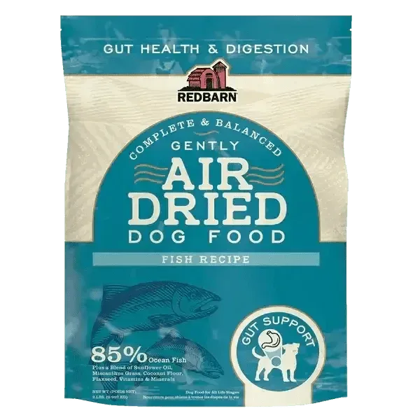 Redbarn Pet Products Air Dried Gut Support Fish Dry Dog Food