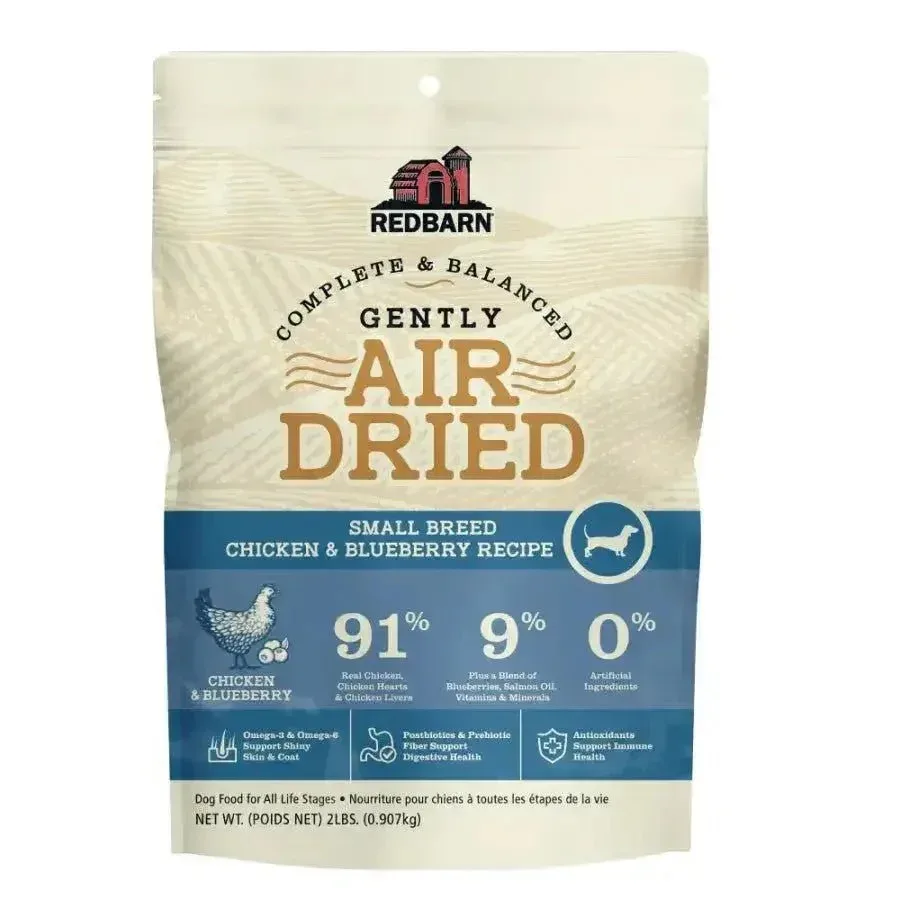 Redbarn Pet Products Air-Dried Small Breed Dog Food Chicken & Blueberry