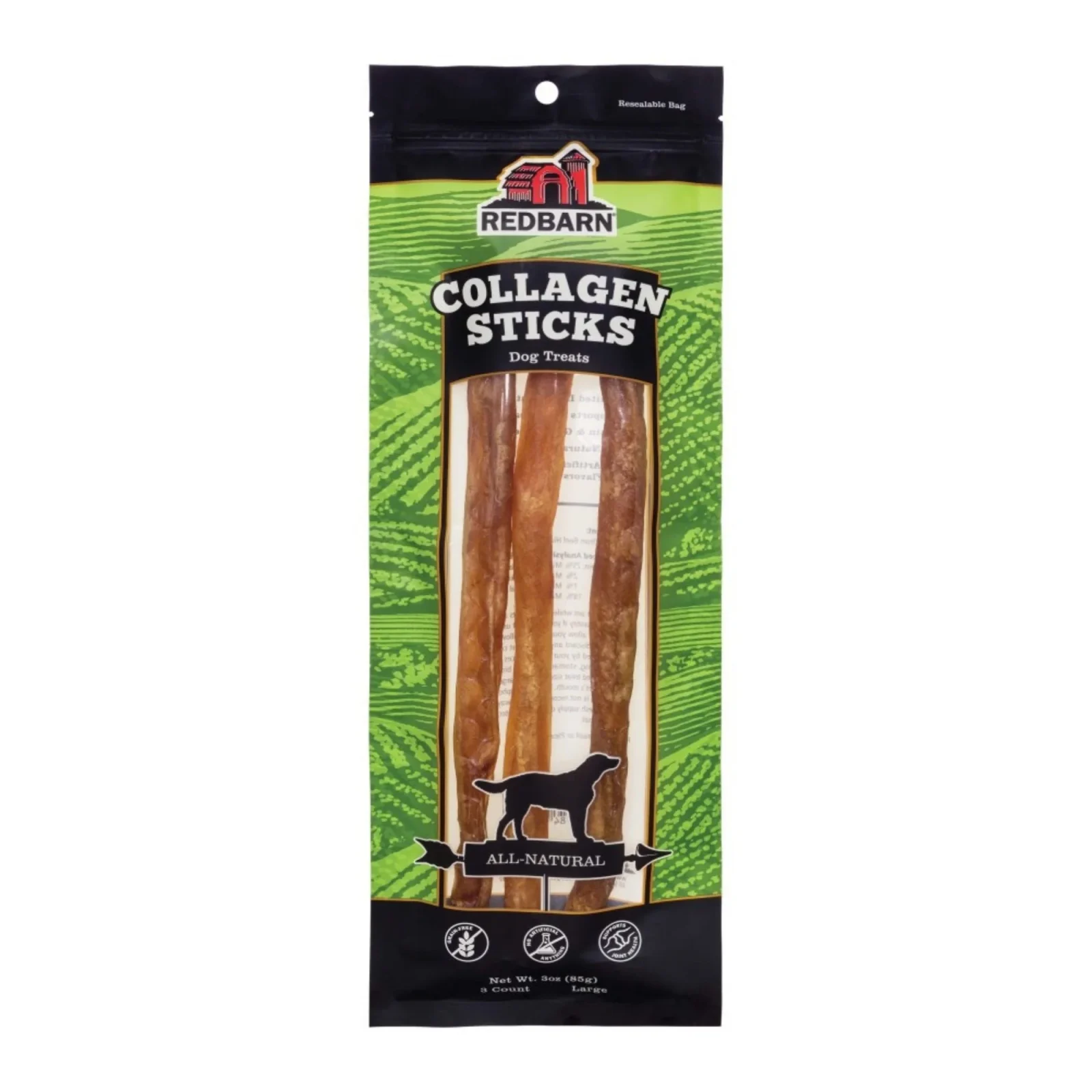 Redbarn Pet Products Collagen Stick Dog Treat Large, 3 ct