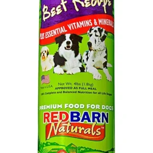 Redbarn Pet Products Dog Food Roll Beef 4lb