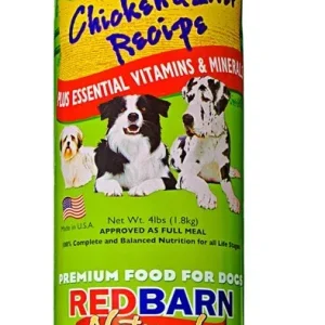 Redbarn Pet Products Dog Food Roll Chicken & Liver 4lb