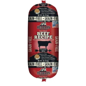 Redbarn Pet Products Grain-Free Dog Food Roll Beef 3 lb