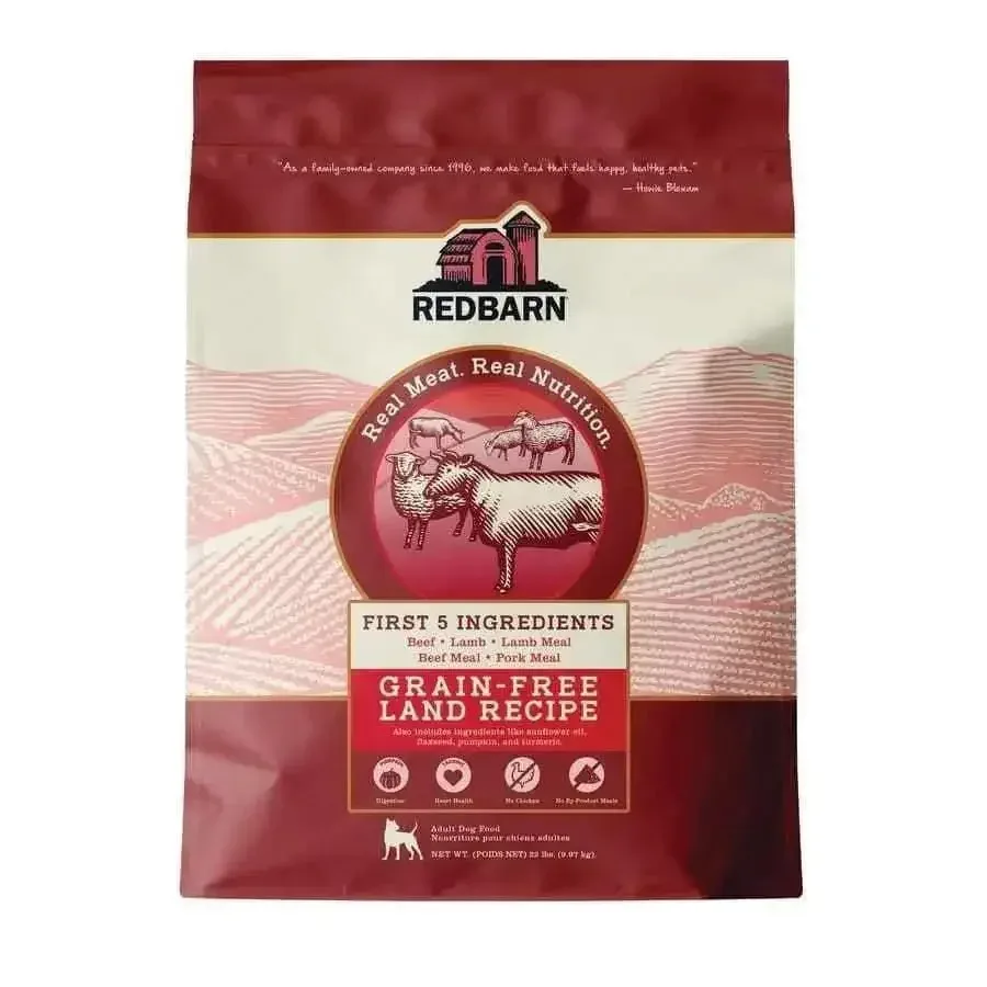Redbarn Pet Products Grain Free Land Recipe Dog Food