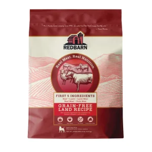 Redbarn Pet Products Grain Free Land Recipe Dog Food 4lb.
