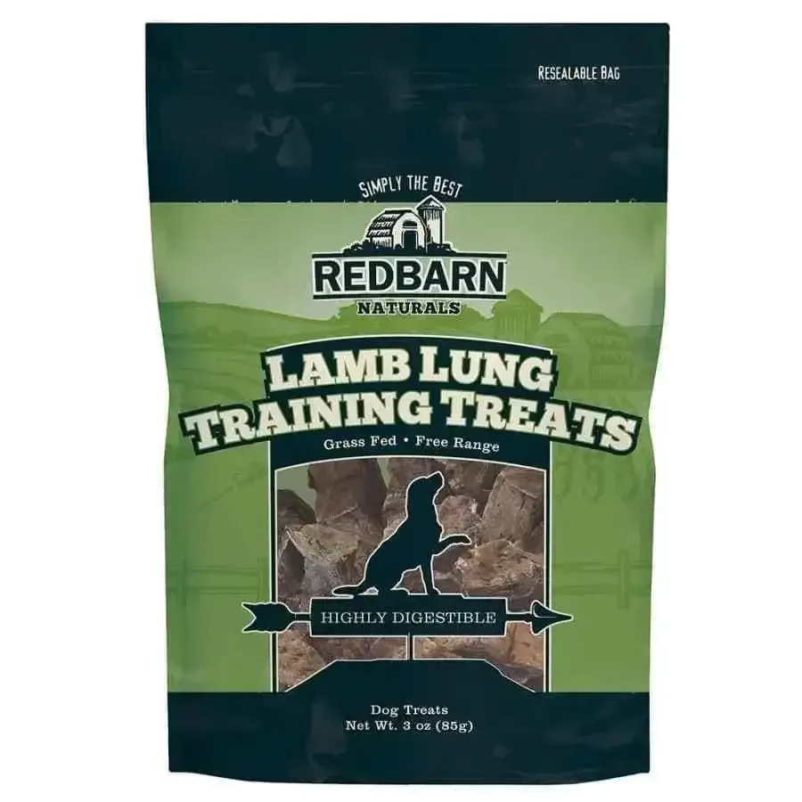 Redbarn Pet Products Lamb Lung Training Dog Treat 1ea
