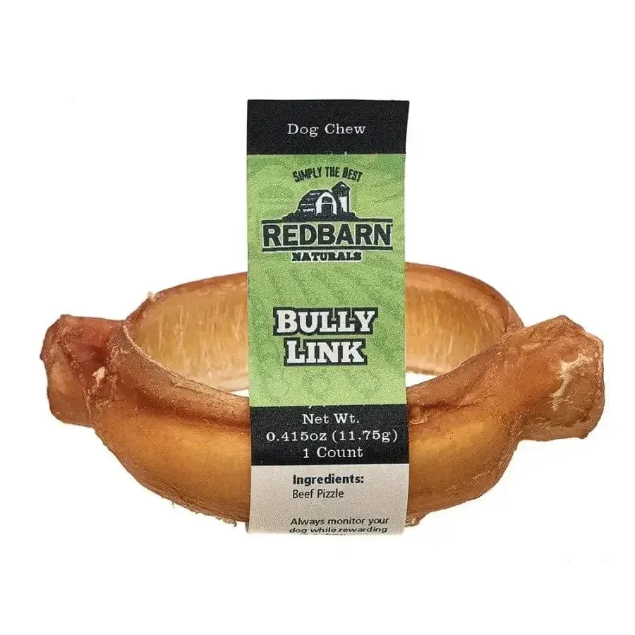 Redbarn Pet Products Link Dog Treat Beef Pizzle 35ea