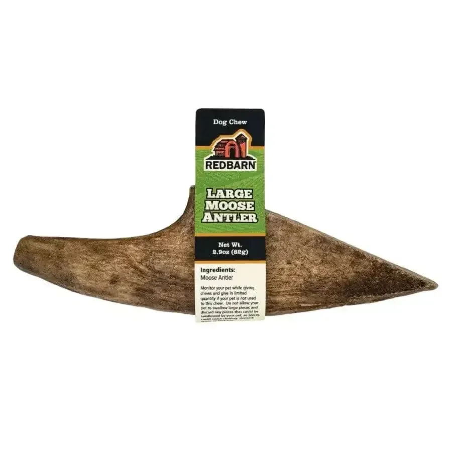 Redbarn Pet Products Moose Antler Dog Chew 12 ct