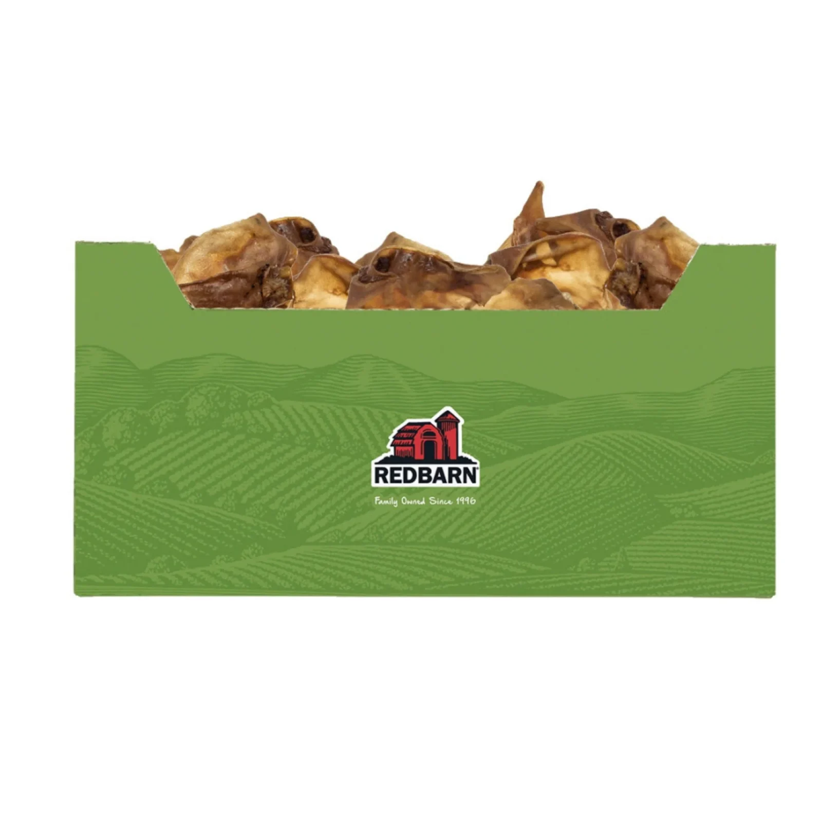 Redbarn Pig Ears Natural Bulk Box 100ct