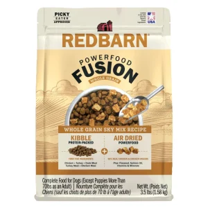 Redbarn Powerfood Fusion Whole Grain Sky Mix Chicken Recipe Dry Dog Food 3.5lb