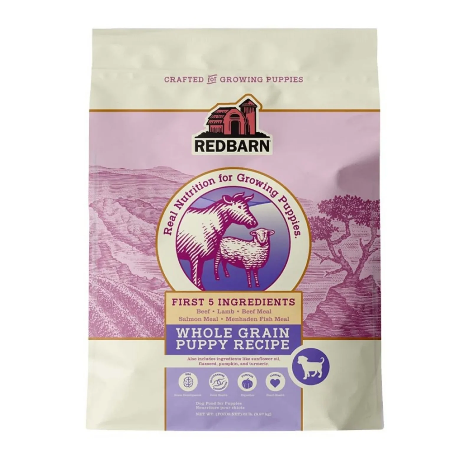 Redbarn Whole Grain Puppy Dog Food 4lb