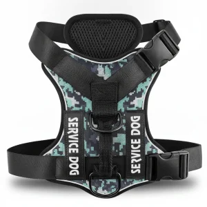 Reflective Breathable Solid Color Polyester Dog Strap