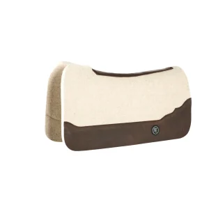 Reinsman Apex Performance 3/4 Inch Wither Relief Natural Felt Saddle Pad