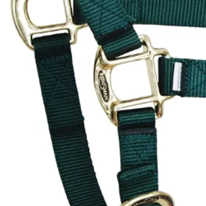 Reinsman Deluxe Hunter Green Nylon Halter - Image 2