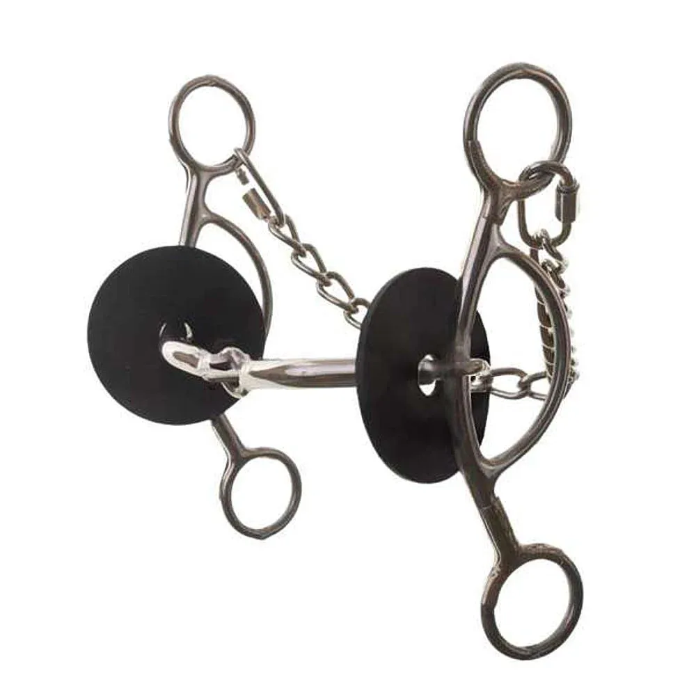 Reinsman Josey Mitchel SS Gag 2 Piece Smooth Bit