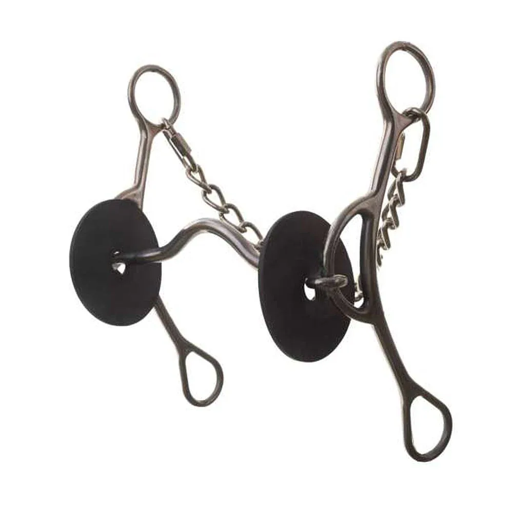 Reinsman Josey Mitchell Solid Low Ported Gag Bit
