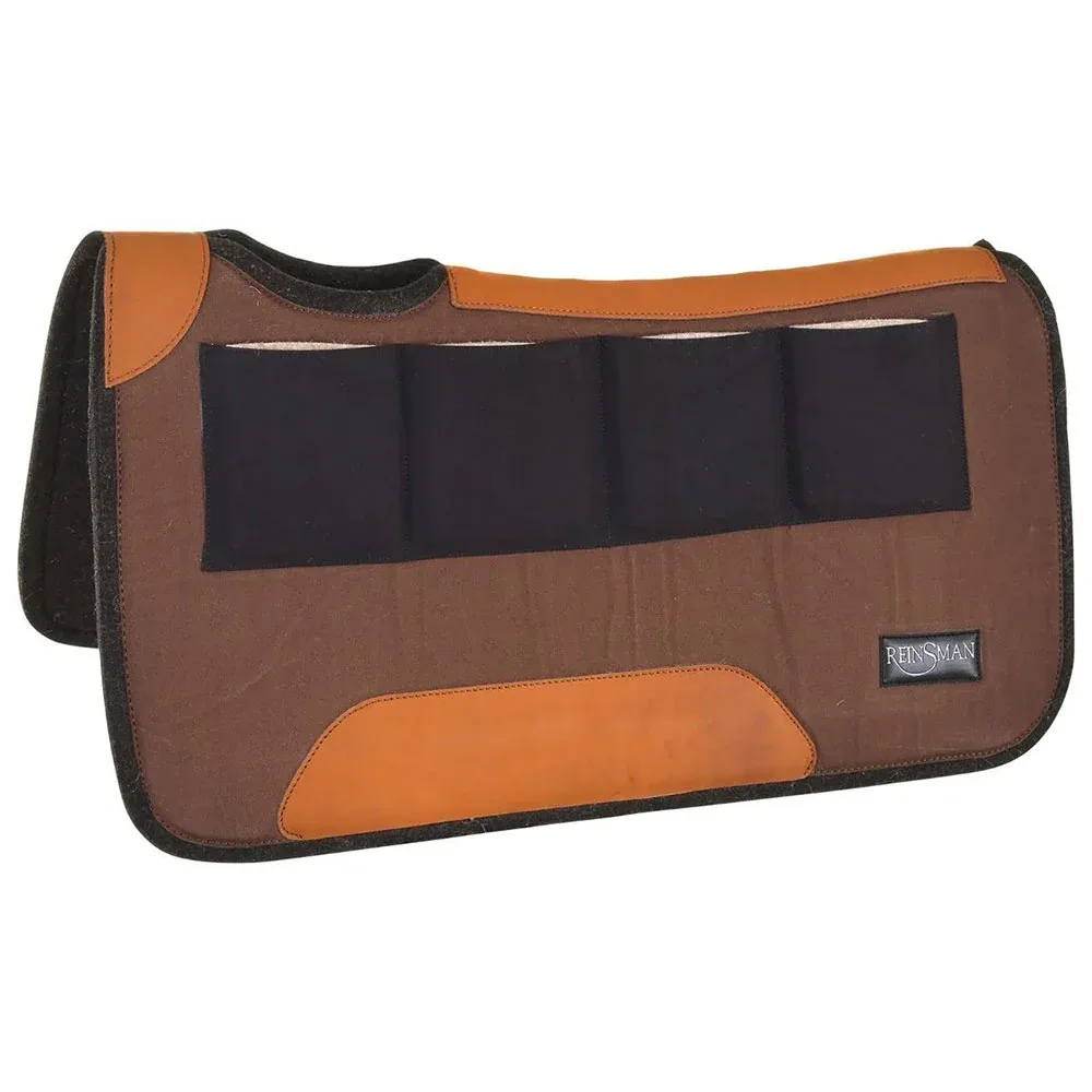 Reinsman Multi-Fit 4 Ranch Pro Square Contour Wool Saddle Pad