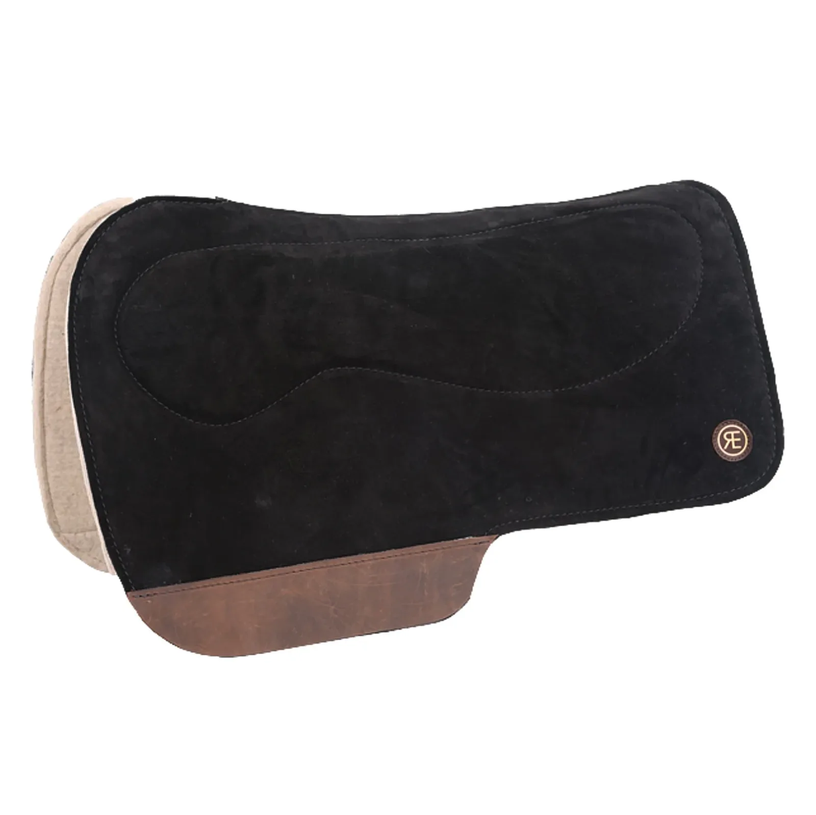 Reinsman Nitro Gel Black Performance Saddle Pad
