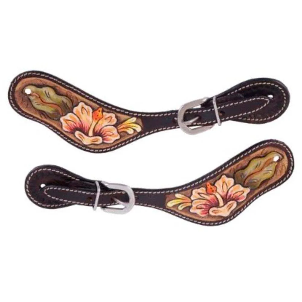 Reinsman Texas Grace Spur Straps