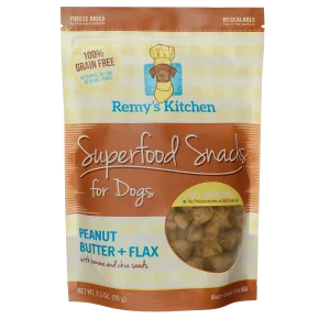 REMY'S KITCHEN | Superfood Snacks in Peanut Butter + Flax