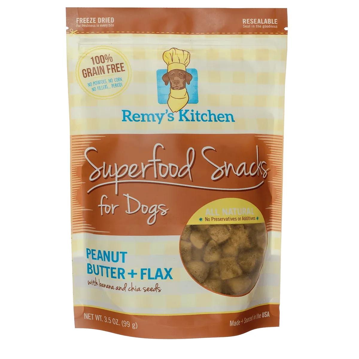 REMY'S KITCHEN | Superfood Snacks in Peanut Butter + Flax