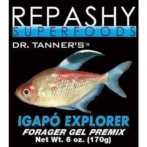 Repashy Igapo Explorer Aquarium Fish Food Forager Gel Premix