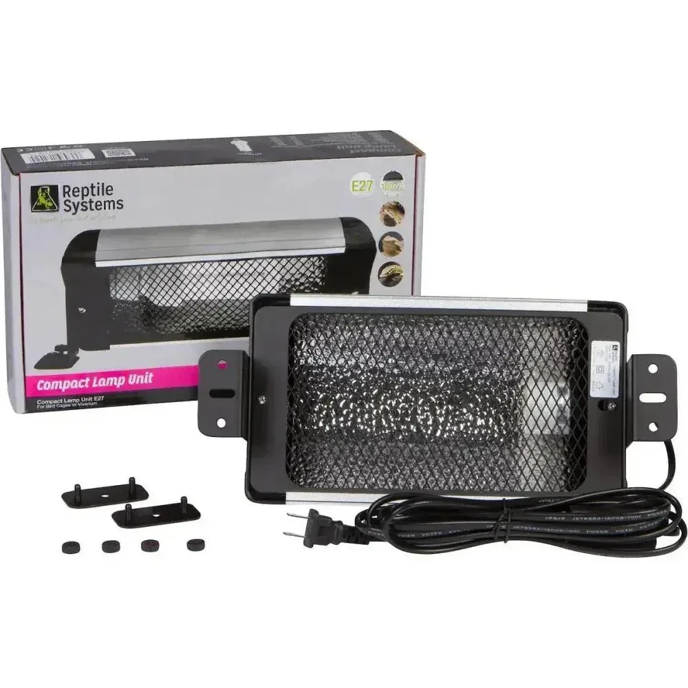Reptile Compact Lamp Unit for Optimal Habitat Lighting
